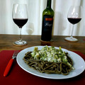 El cooksnap de Walter cuando hizo Fideos con brócoli y crema.