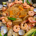 彤彤媽 的 鮮蝦炒冬粉 cooksnap