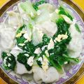 Lucy 的 偽裝成餛飩的水餃湯｜蔬菜湯餃 cooksnap