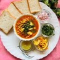 Shobha Deshmukh 's cooksnap of when they made Misal Pav.
