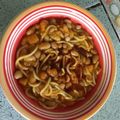 El cooksnap de Dennisse Basoalto cuando hizo Porotos con rienda.