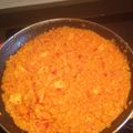 El cooksnap de Enrique Rodriguez cuando hizo Arroz con pollo.