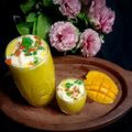 Mitali Partha Ghosh's cooksnap of when they made ম্যাঙ্গো মিল্ক শেক(mango milk shake recipe in Bengali).