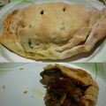 Hannah Sariah Phillips's cooksnap of when they made Quick calzone.