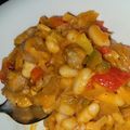 El cooksnap de ANNA MARTINEZ cuando hizo Alubias blancas salteadas con salchichas y verduras.