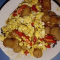 Cooksnap dari Tika Umiyanti untuk resep Orak arik sosis telur saos tiram (ala anak kos)