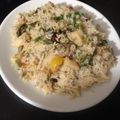 Areeba Muhammed's cooksnap of when they made Mix vegetable biryani.