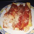 El cooksnap de Ana Laura Melgar cuando hizo Canelones rellenos (masa de frijoas).