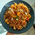 Oindrila Majumdar's cooksnap of when they made Hakka noodles.