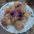 Cooksnap dari Maulinda Sari untuk resep Bola ubi ungu isi coklat