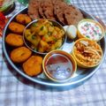 Ramaben Joshi's cooksnap of when they made ફરાળી શાહી સૂકી ભાજી સાથે પૂરી.