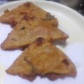 Geeta Khurana's cooksnap of when they made Bread pakoda.