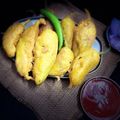 Heejal Pandya's cooksnap of when they made ભરેલા મરચાં ના ભજીયા (Bharela Marcha Bhajiya Recipe In Gujarati).