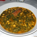 El cooksnap de Raquel Andres cuando hizo Garbanzos con espinacas. Un potaje riquísimo.