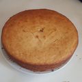 El cooksnap de Agus cuando hizo Bizcochuelo de vainilla y limón con lo que tenemos en casa.