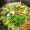 Cooksnap của Ngoc Anh Le khi họ làm theo món Canh cá hú nấu ngót