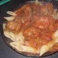 El cooksnap de guillermina cuando hizo Albóndigas con fideos y tuco.
