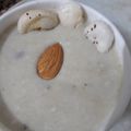 Asha Sharma's cooksnap of when they made Jaggery Suji Kheer.