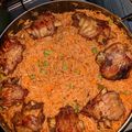 Sandy's cooksnap of when they made Jellof rice.
