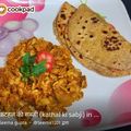 Seema gupta का कुकस्नैप जब उन्होंने कटहल की सब्जी (kathal ki sabzi recipe in Hindi) बनाया था।