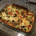 El cooksnap de Igna Bravo cuando hizo ○ Tarta de espinaca y pollo ○.
