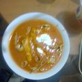 El cooksnap de Antonio Razo cuando hizo Sopa de tortilla.