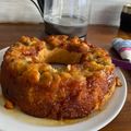 El cooksnap de natali perez cuando hizo Torta invertida de banana.