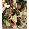 El cooksnap de isabel maloum cuando hizo Bacaladilla rebozada🐟 y ensalada de pimientos🎇.