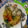 Cooksnap dari Riens Rafrianti untuk resep Mie ayam rumahan with ❤