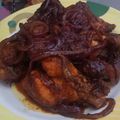 Cooksnap Suhaila Jamal semasa beliau membuat Ayam Masak Kicap Simple (Versi Suami).
