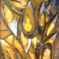 El cooksnap de M.Jose cuando hizo Mejillones en salsa de vino blanco.