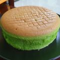 Cooksnap dari ina S untuk resep Bolu Pandan | Kue Pandan | Ogura Pandan Recook Tintin Rayner