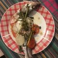 El cooksnap de 3duardo cuando hizo Filete de pescado a la Mexicana empapelado.