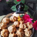Anjita Mahajan's cooksnap of when they made मोदक (Modak Recipe In Marathi).