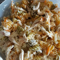 El cooksnap de Rosa Del Pozo cuando hizo Ensalada de pasta y pollo con aliño de yogur.