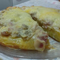El cooksnap de Adriana Andújar cuando hizo Tortilla de patatas a la carbonara.