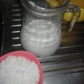 El cooksnap de Analia Rios cuando hizo Leche de coco.
