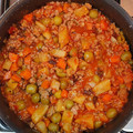 El cooksnap de rosamariaruanohurtado cuando hizo Picadillo de carne molida de res.