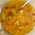 Fruzsi92 Cooksnap-ja, amikor elkészítette a(z) Krumplilevében leves receptet.