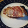 Buffy's cooksnap of when they made Bacon Wrapped Pork Chops.