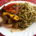 El cooksnap de Marco Molina cuando hizo Tallarines al pesto con nueces.