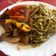 El cooksnap de Marco Molina cuando hizo Tallarines al pesto con nueces.