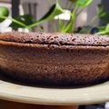 El cooksnap de Karen Zubiaurre cuando hizo Torta de chocolate sin gluten. En cacerola Essen de 18 cm.