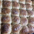 El cooksnap de Sandra e hija 😉 cuando hizo Brioche panal de abejas.