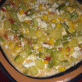 El cooksnap de Jenny Gutiérrez Coria cuando hizo Calabacitas con crema queso y elote🍲.