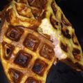 El cooksnap de Alejandra María Risueño Martinez cuando hizo Waffles salados rellenos de Jamón y Queso.