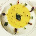 Rafiqua Shama का कुकस्नैप जब उन्होंने कढ़ी पकौड़ा (Kadhi Pakora recipe in Hindi) बनाया था।