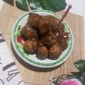 Cooksnap Indah Tuwiarsih semasa beliau membuat Bebola daging masak blackpepper.