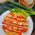 Cooksnap dari Esty Ridho Hakim untuk resep Pizza Sayuran ala Okonomiyaki