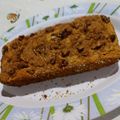El cooksnap de Jorge Rébora cuando hizo Budín light de manzana; nuez y pasas.